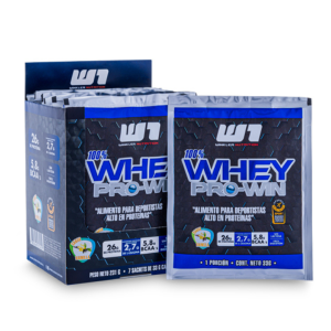 SACHET PROWIN WINKLER / 1 PORCIÓN  25g PROTEINA /  LLEVALO DONDE TU QUIERAS